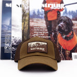 oil cloth hat with mesh back - Strung Magazine - hunting and fly fishing magazine